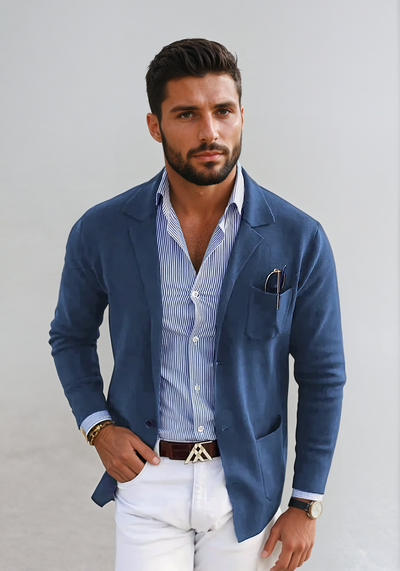 Blazer with Slim Fit for Men