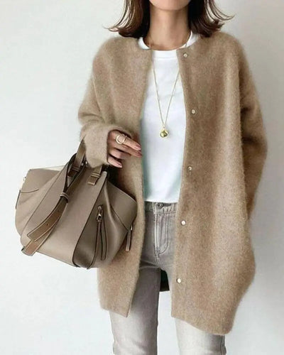 Danielle - Damesvest van wol en mohair