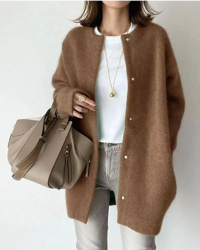 Danielle - Damesvest van wol en mohair