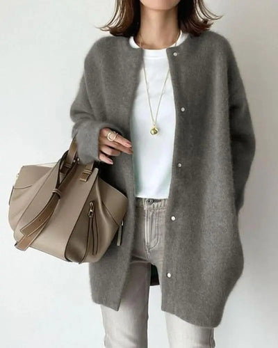 Danielle - Damesvest van wol en mohair