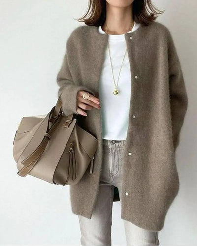Danielle - Damesvest van wol en mohair
