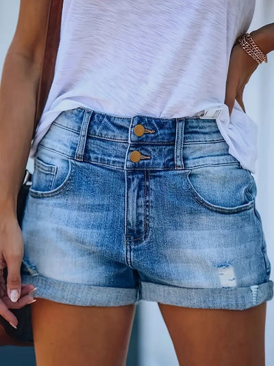 Shorts en spijkerstof