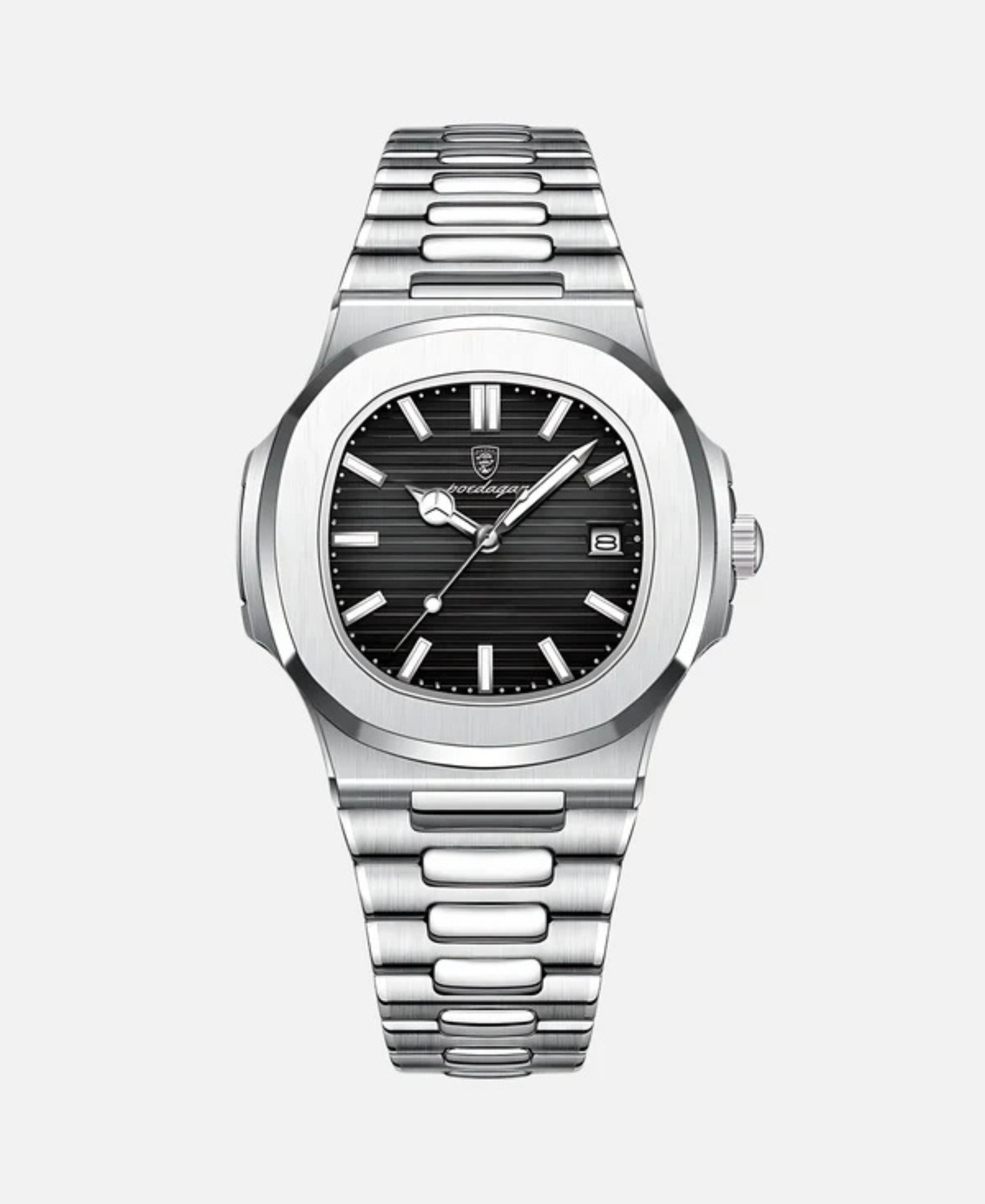 Quartz Wristwatch with Sapphire Glass for Men