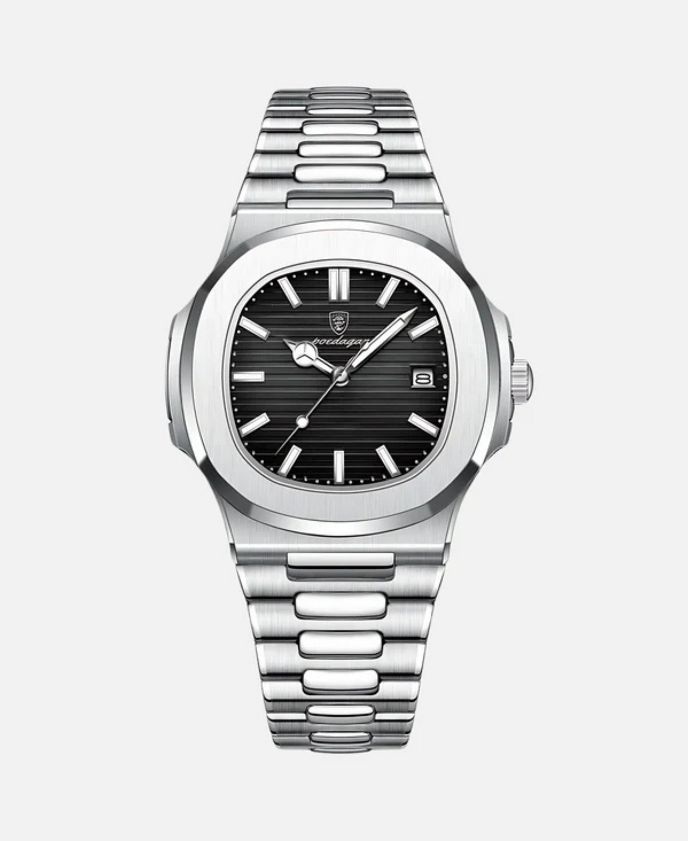 Quartz Wristwatch with Sapphire Glass for Men