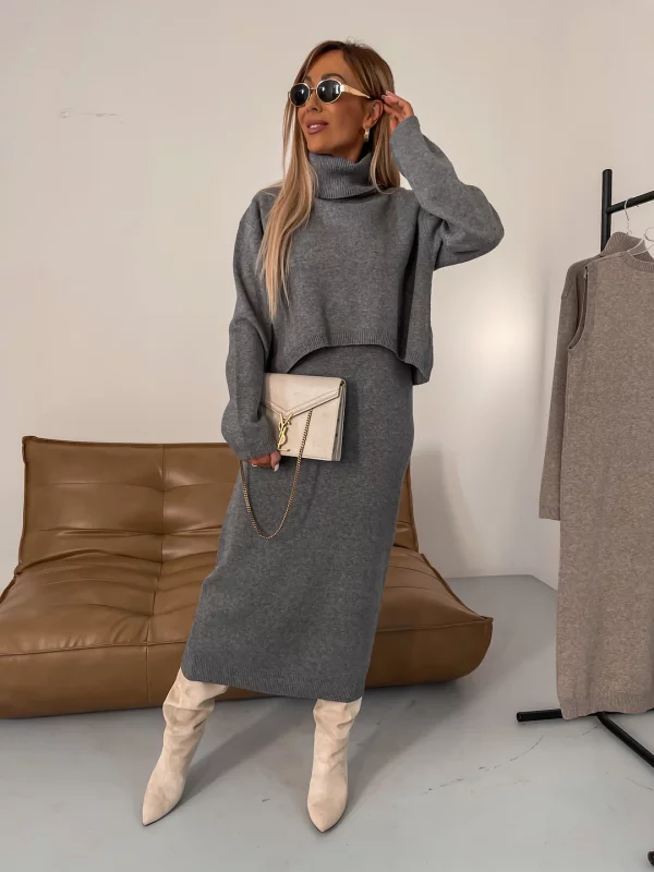 Fancy Fusion - Coltrui Midi-Jurk Set