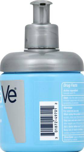 SlimBag CeraVe Moisturizing Cream for Psoriasis with salicylic acid and urea, fragrance-free, 8 oz, for dry skin and itch relief