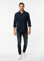 Men's Half-Button Shirt | Long Sleeve - photo 2