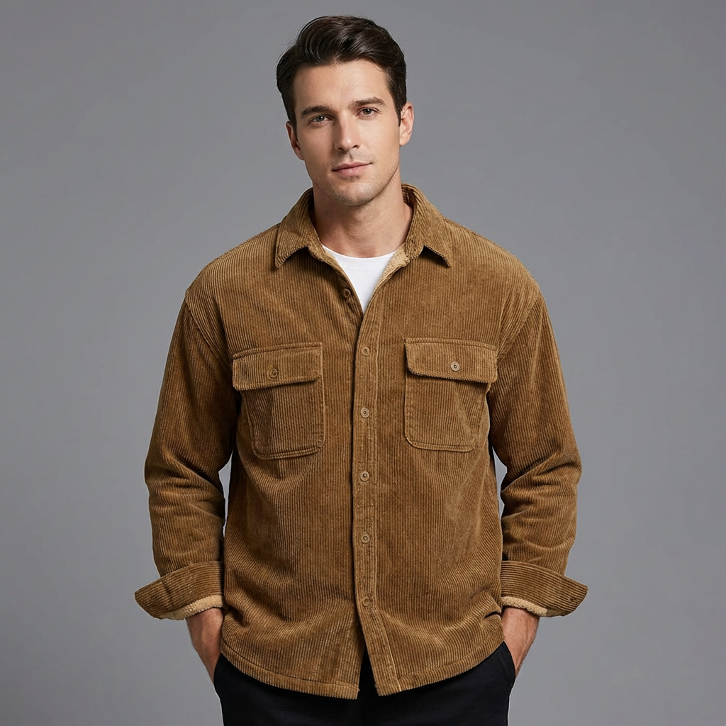 Men's Overshirt | Levano Lined Corduroy - photo 2