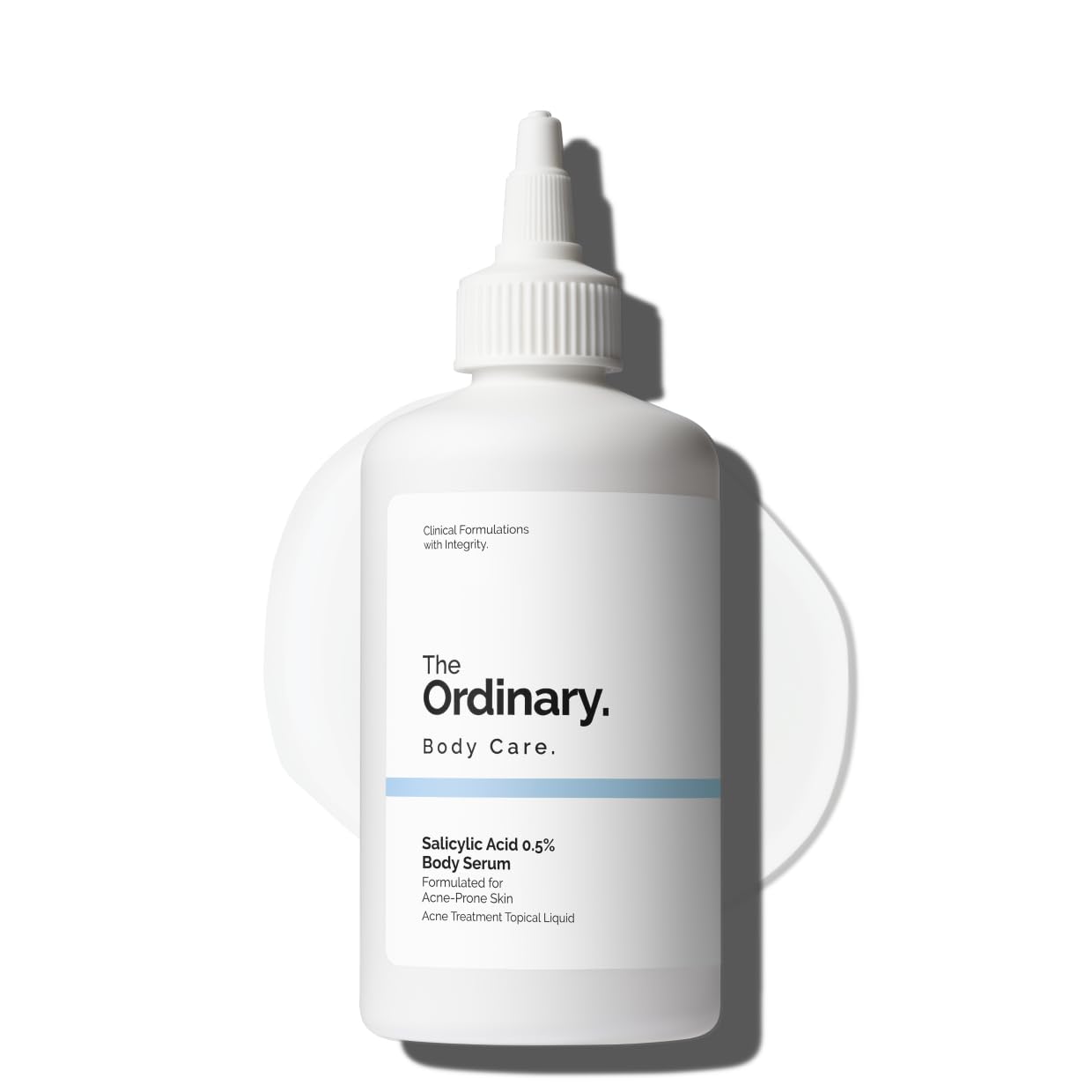 SlimBag The Ordinary Salicylic Acid 0.5% Body Serum bottle, exfoliating treatment for acne-prone skin, 8.1 fl oz