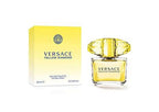 Yellow Diamond by Versace for Women 3 oz Eau de Toilette spray bottle with yellow and gold design and elegant branding.