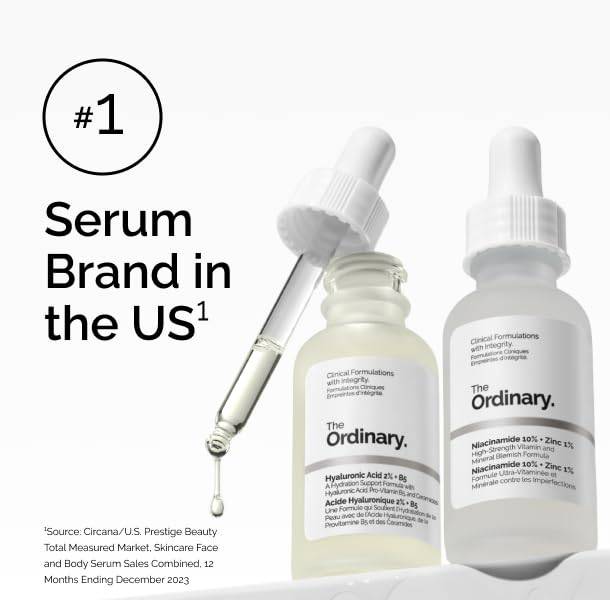 Bottle of The Ordinary 100% Cold-Pressed Virgin Marula Oil for radiant skin, unrefined, antioxidant-rich skincare product.