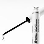 SlimBag The Ordinary peptide lash and brow serum bottle with applicator brush for thicker, fuller-looking lashes and brows.