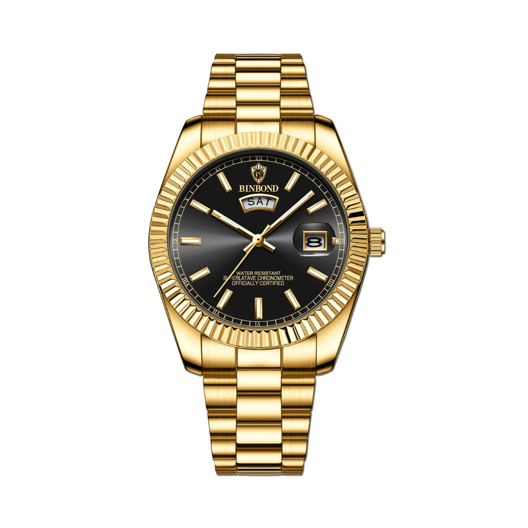 Stainless Steel Wristwatch for Men