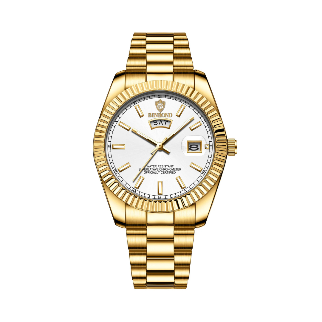 Stainless Steel Wristwatch for Men