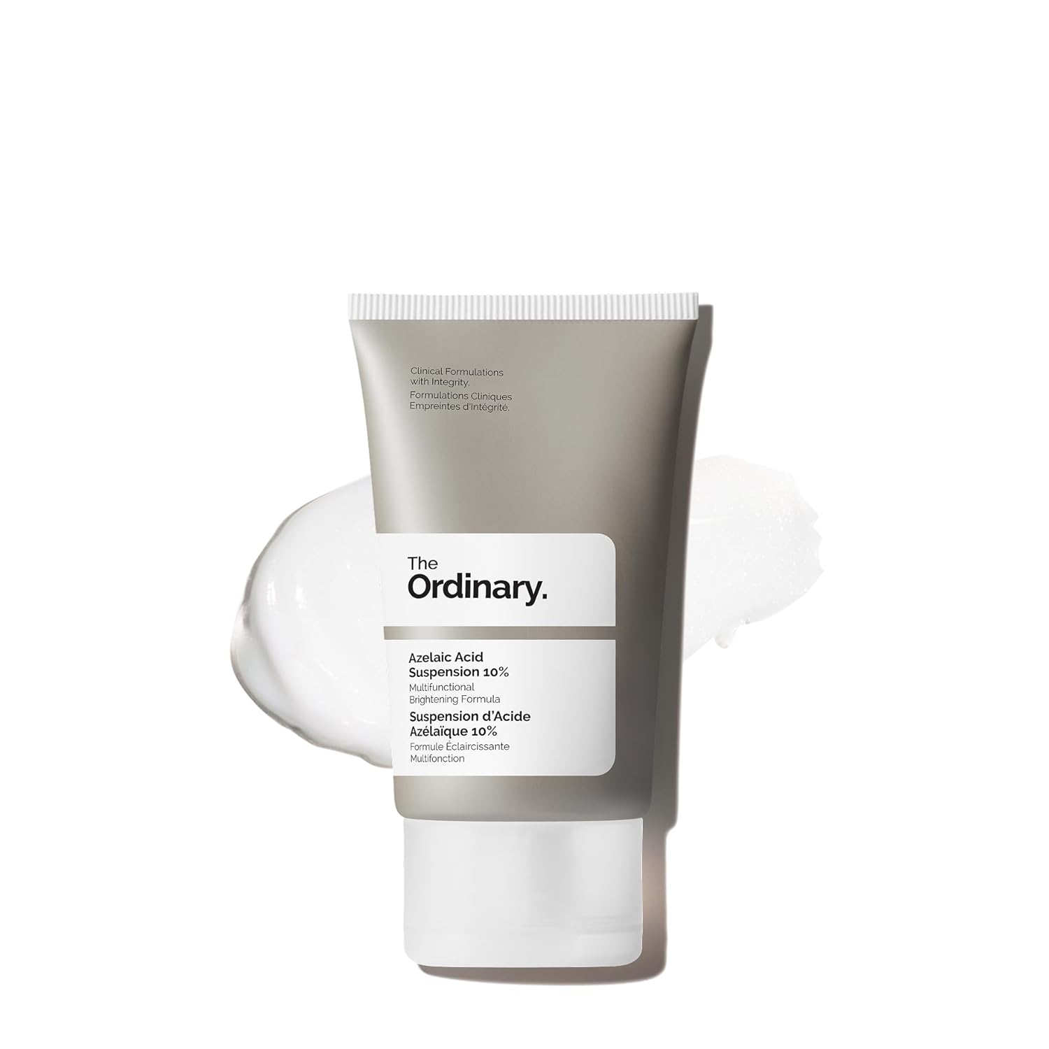SlimBag Azelaic Acid Suspension 10% jar for uneven, blemish-prone skin, showing cream formula in a sleek container.