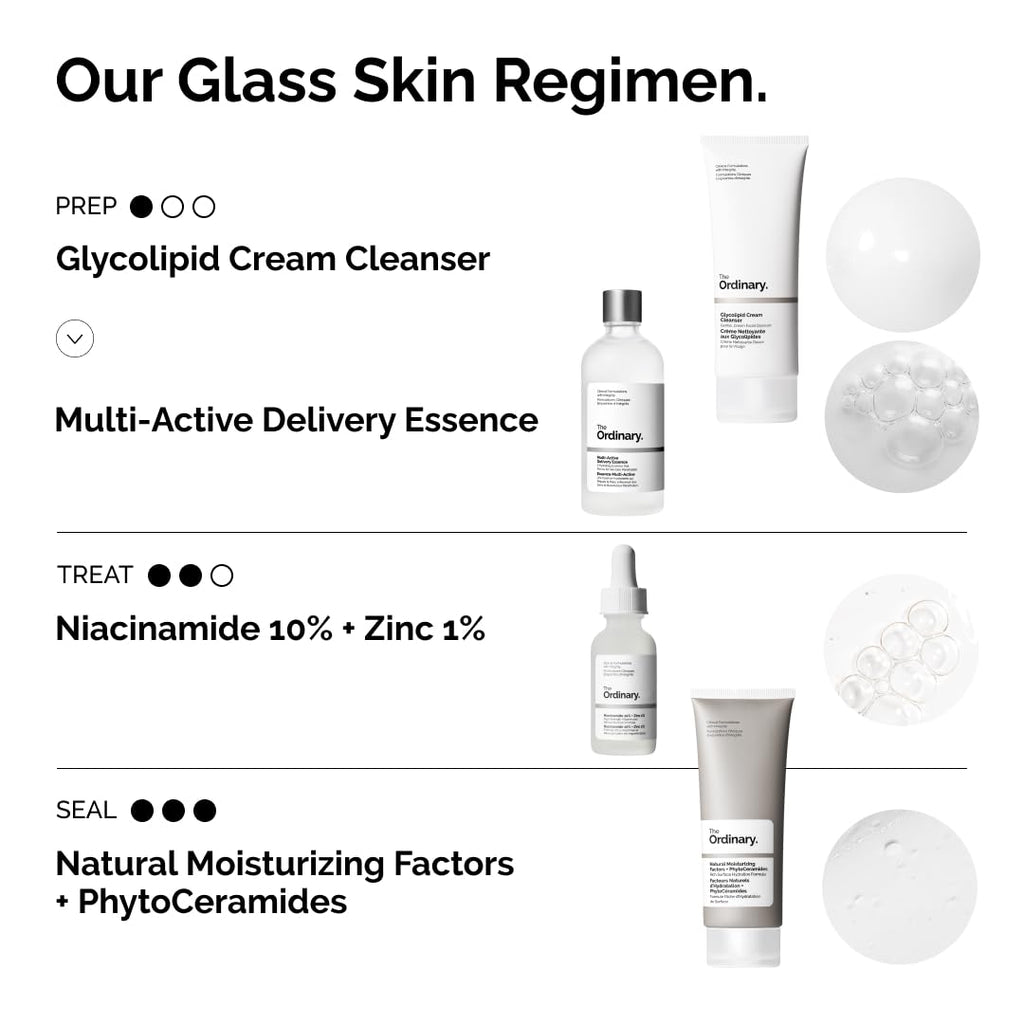 SlimBag The Ordinary Multi-Active Delivery Essence bottle, hydrating skincare face essence for softer, smoother glass skin.