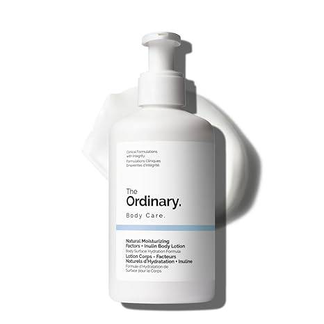 SlimBag natural moisturizing body lotion by The Ordinary, lightweight hydration with skin barrier support, suitable for sensitive skin.