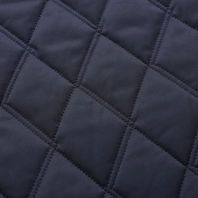 Quilted Coat with Full Zip for Men