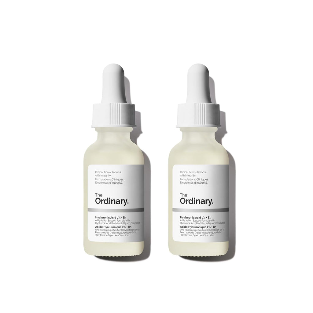SlimBag Hyaluronic Acid 2% + B5 serum with ceramides in a dropper bottle, designed for hydrating and plumping skin.