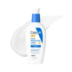 SlimBag CeraVe AM Facial Moisturizing Lotion with SPF 30, oil-free face moisturizer with hyaluronic acid and ceramides, 3 oz