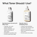 SlimBag Glycolic Acid 7% exfoliating toner for brightening and smoothing skin, promoting an even-looking complexion.