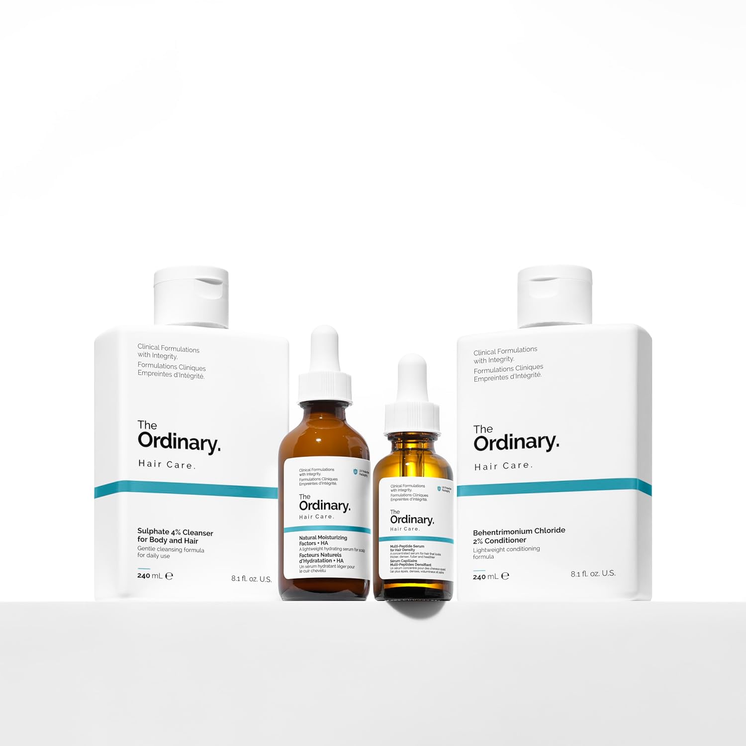 SlimBag The Ordinary Sulphate 4% cleanser for body and hair, fragrance-free shampoo and body wash in a 8.1 fl oz bottle