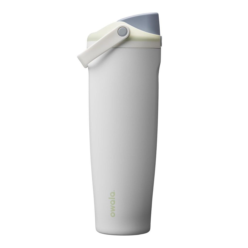 Owala FreeSip Sway Insulated Stainless Steel Water Bottle with Two-Way Spout, Built-In Straw and Bucket Handle, Made for Travel, School, and Sports, 40oz, BPA Free, Leak Proof, Putting Green