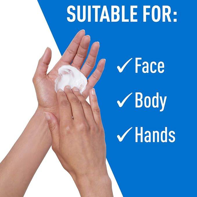 SlimBag CeraVe moisturizing cream and hydrating facial cleanser set for dry skin, includes 1oz cleanser and 16oz cream with pump