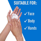 SlimBag CeraVe moisturizing cream and hydrating facial cleanser set for dry skin, includes 1oz cleanser and 16oz cream with pump