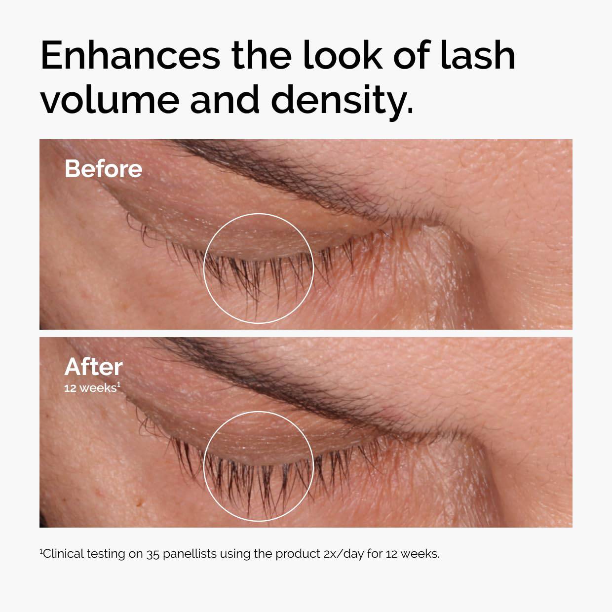 SlimBag The Ordinary Multi-Peptide Lash and Brow Serum with peptide formula for thicker, fuller-looking lashes and brows