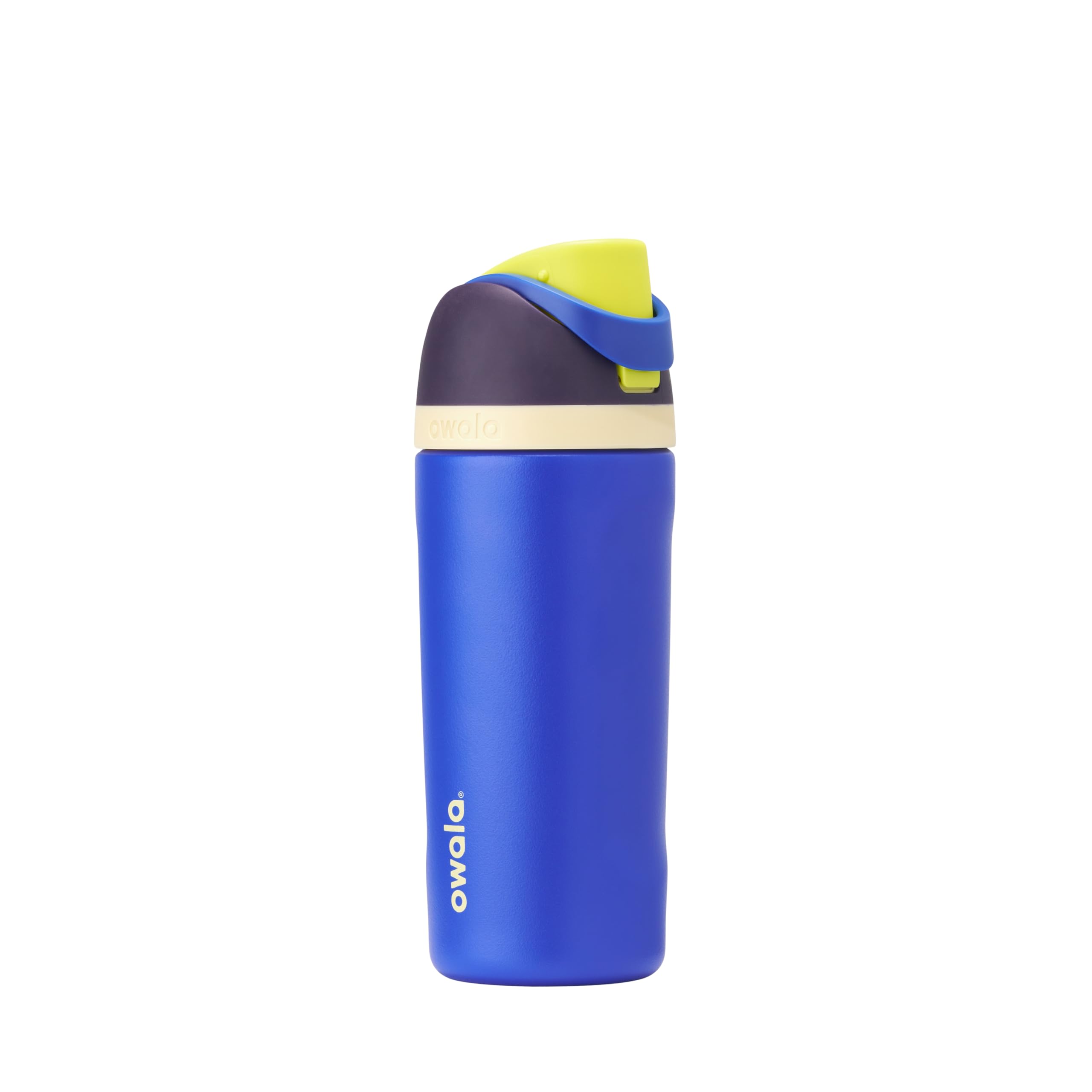 Owala FreeSip Insulated Stainless Steel Water Bottle with Straw, BPA-Free Sports Water Bottle, Great for Travel, 24 Oz, Very, Very Dark | Insulated, with Straw, for Sports, Travel, and School, BPA-Free