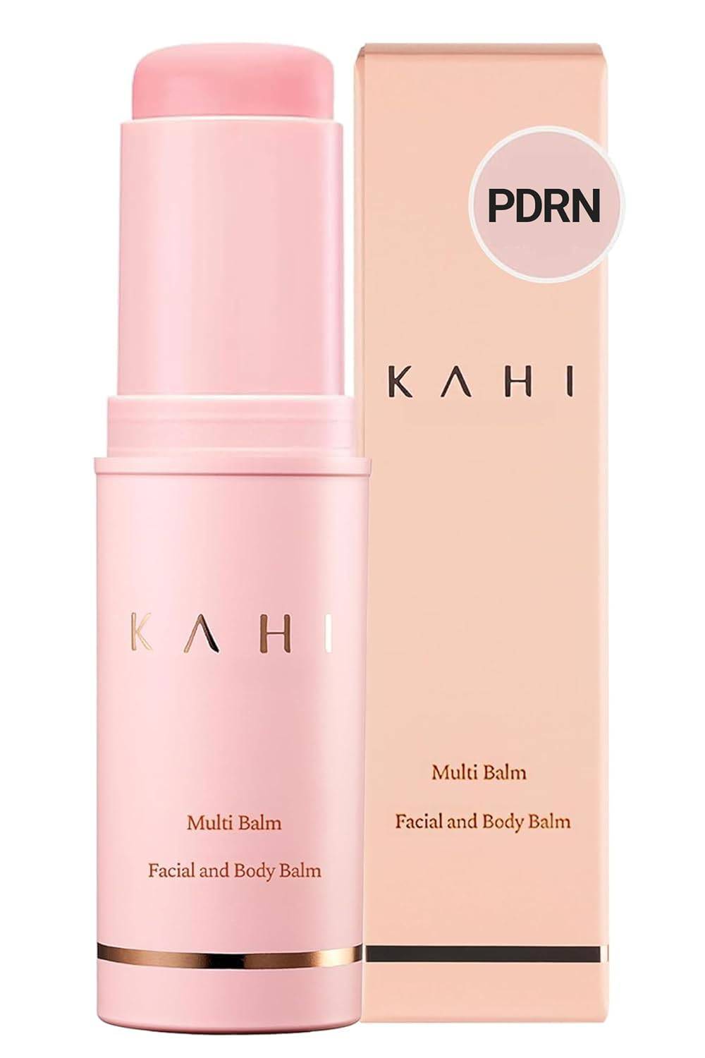 KAHI Wrinkle Bounce Multi Balm Stick by SlimBag featuring PDRN collagen for hydrating lips, eyes, face, and neck skincare.