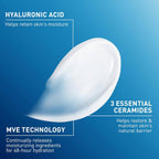 SlimBag CeraVe Moisturizing Cream in 8 oz jar, face and body moisturizer for normal to dry skin, smooth and hydrating texture