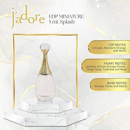 Dior Jadore Eau de Parfum Splash Mini for Women, 0.17 Ounce