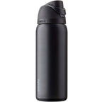 Owala FreeSip Insulated Stainless Steel Water Bottle with Straw, BPA-Free Sports Water Bottle, Great for Travel, 24 Oz, Very, Very Dark | Insulated, with Straw, for Sports, Travel, and School, BPA-Free