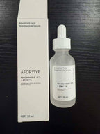 SlimBag Niacinamide 10% + Zinc 1% facial serum bottle, lightweight and non-greasy skincare product for acne and pore minimization.