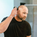 Freebird FlexSeries Electric Head & Body Hair Shaver - Mens Cordless Rechargeable Wet/Dry Skull Bald Head Back & Groin Waterproof Razor with Rotary Blades, Clippers, Nose Trimmer, Brush, Massager