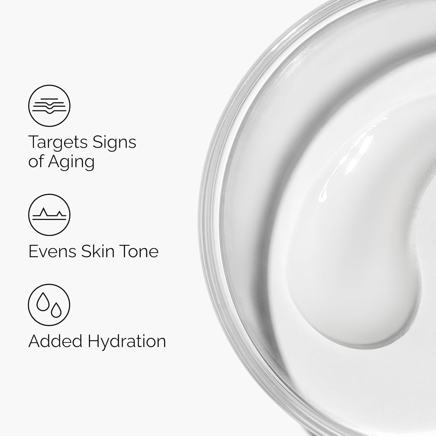 SlimBag Vitamin C Serum with 23% L-Ascorbic Acid and Hyaluronic Acid spheres in a clear bottle, featuring a white pump dispenser.