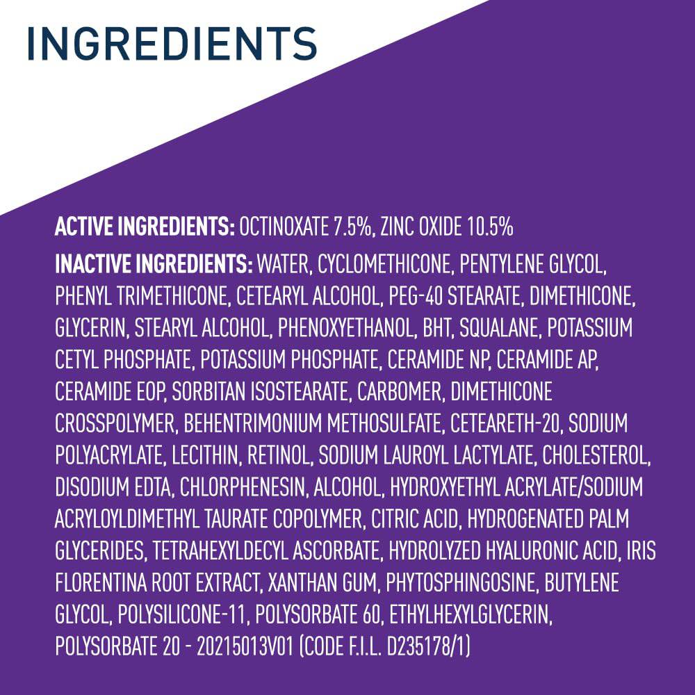 CeraVe anti-aging face cream with SPF 30, retinol, hyaluronic acid, and ceramides in a 1.76 oz jar, suitable for wrinkle prevention