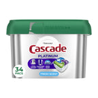 Cascade Platinum Dishwasher Pods, Dishwasher Detergent, Dish Detergent Soap, Fresh, 71 count