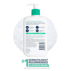SlimBag CeraVe Foaming Facial Cleanser for oily skin with hyaluronic acid, ceramides, and niacinamide in a 8 oz bottle.