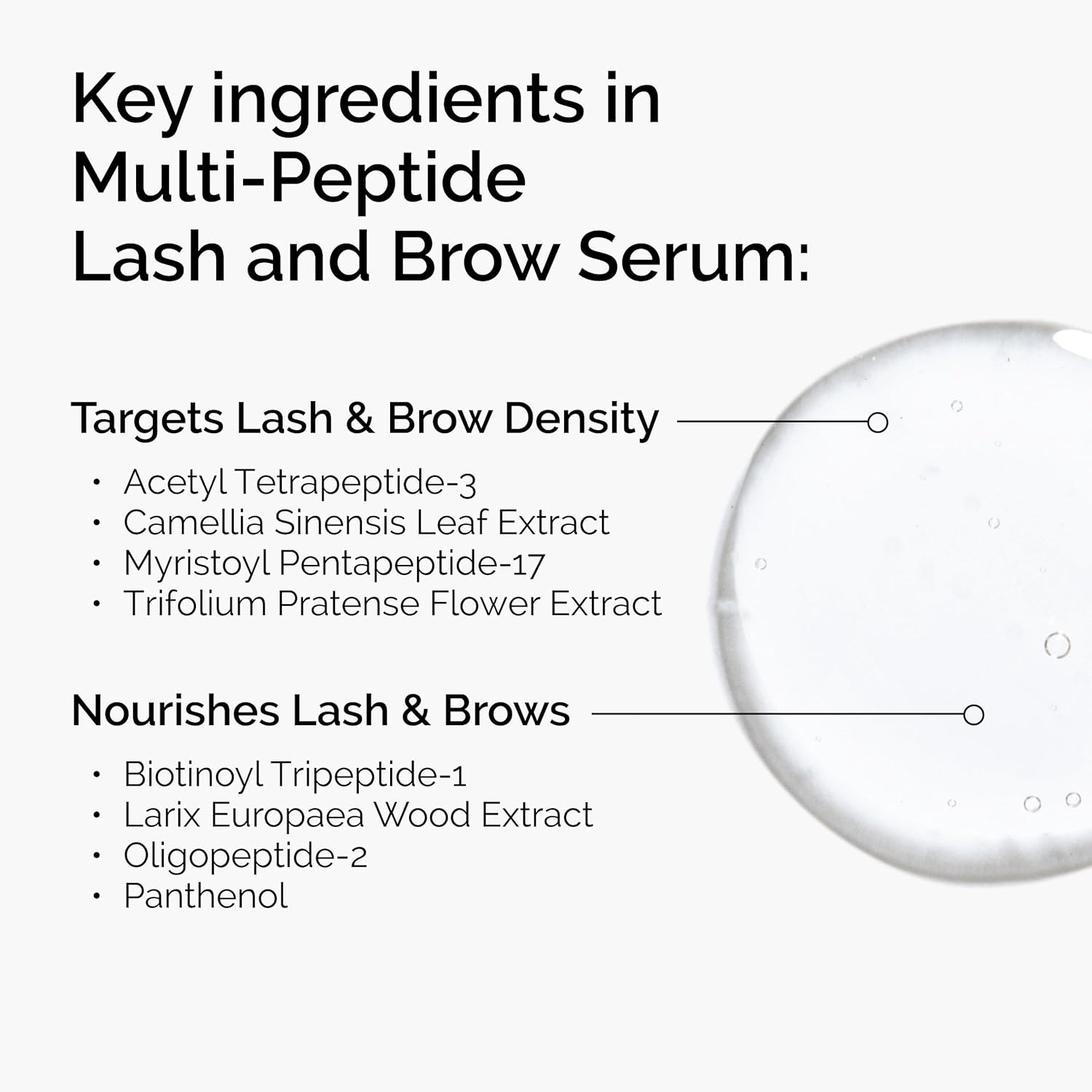SlimBag The Ordinary Multi-Peptide Lash and Brow Serum with peptide formula for thicker, fuller-looking lashes and brows.