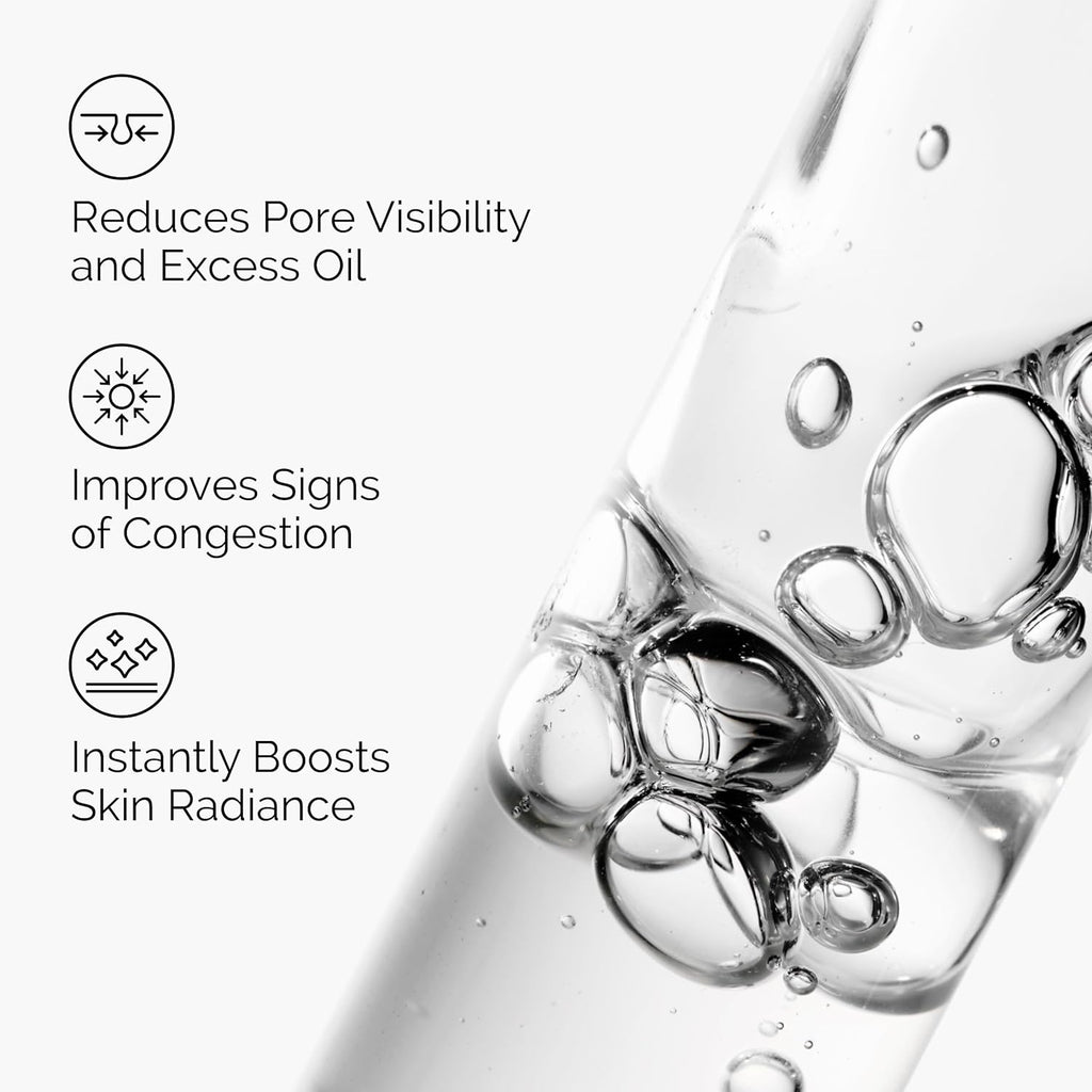 SlimBag The Ordinary Niacinamide 10% + Zinc 1% serum bottle, skincare product for blemish-prone skin, with dropper applicator.