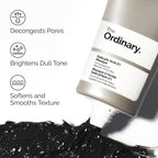 SlimBag clarifying charcoal and clay mask with salicylic acid for blemish-prone skin, 1.7 fl oz, in a white jar
