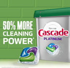 Cascade Platinum Dishwasher Pods, Dishwasher Detergent, Dish Detergent Soap, Fresh, 71 count