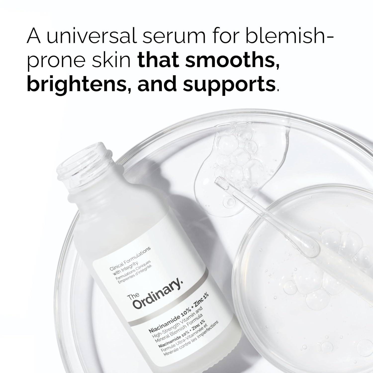 SlimBag The Ordinary Serum Favorites Set with hyaluronic acid, niacinamide, caffeine eye serum for hydrating and brightening skin care