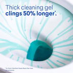 CLOROX Toilet Bowl Cleaner Clinging Bleach Gel, Ocean Mist, 24 Fl Oz, Pack of 2 (Package May Vary)