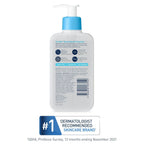 SlimBag CeraVe Renewing Salicylic Acid Cleanser with hyaluronic acid and niacinamide, gentle exfoliating face wash, 8 oz bottle