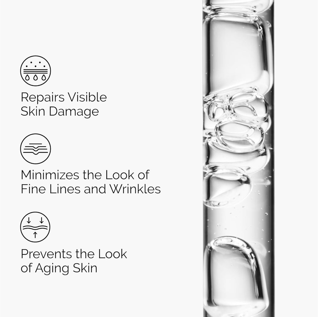 SlimBag The Ordinary GF 15% Solution anti-aging serum in a 1 fl oz bottle, with visible serum texture and label details