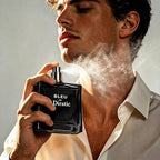 Dirstic Noir Blue de Paris for Men - Sophisticated Woody Aromatic Cologne, Long Lasting Fresh Masculine Scent Spray, 3.4 Fl Oz